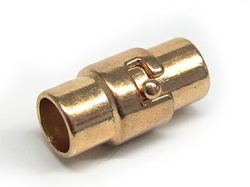 Bajonettmagnetverschluss für 6mm goldfarben